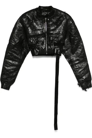 Rick Owens Collage bomber jacket
