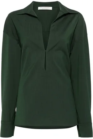 Serafini Plunge blouse