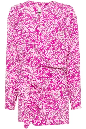 Isabel Marant Habla wrap-design minidress