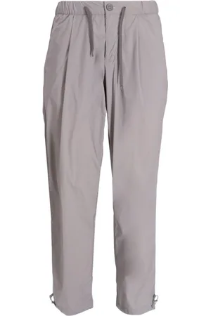 HERNO Drawstring loose-fit trousers