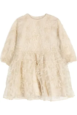 JNBY by JNBY Embroidered pleated dress