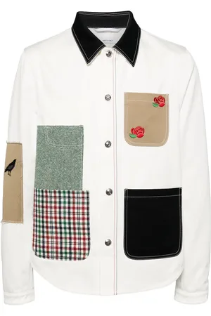 Thom Browne Embroidery cotton jacket