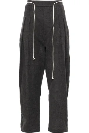 Mordecai Virgin-wool tapered trousers