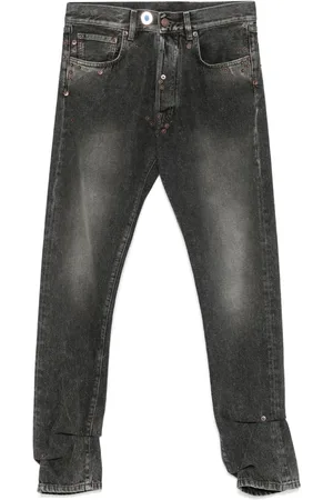 Moschino Rivet-embellished jeans