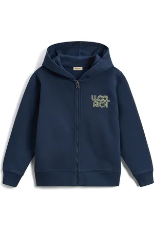 Woolrich Zip-up cotton hoodie
