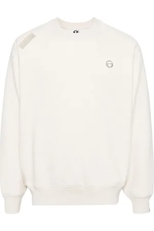 A Bathing Ape Logo patch sweatshirt