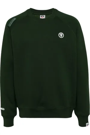 A Bathing Ape Logo patch sweatshirt