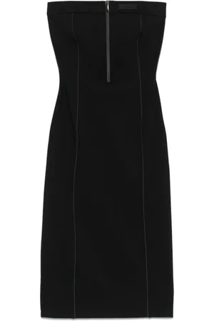 COPERNI Open-back bustier dress