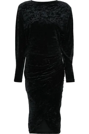 Marant Etoile Hadley velvet dress