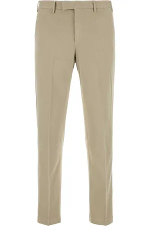 PT Torino Mid-rise tailored trousers