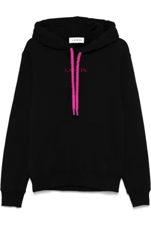 Lanvin Oversized Curb laces hoodie