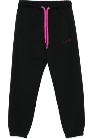 Lanvin Embroidered-logo track pants