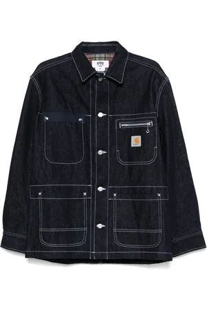 JUNYA WATANABE X Carhartt logo-patch coat