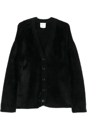 FORTE FORTE Brushed buttoned cardigan