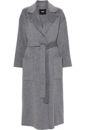 Maje Belted double-faced coat