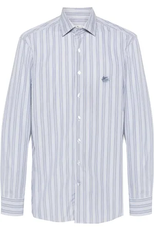 Etro Pegaso embroidery shirt