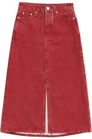 Bimba y Lola Logo-patch midi skirt