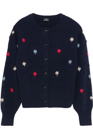 Paul Smith Embroidered-motif cardigan