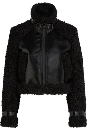 Karl Lagerfeld Faux-shearling jacket