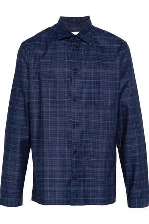 SAGE NATION Check-pattern shirt