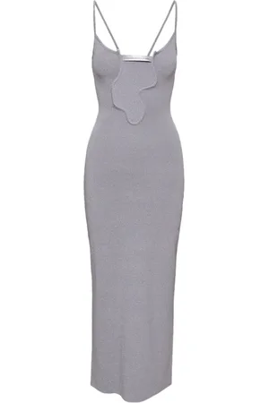 CHRISTOPHER ESBER Salacia plunge maxi dress