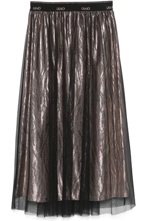 Liu Jo Animal-print midi skirt
