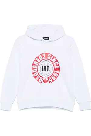 Dsquared2 Logo-appliqué hoodie