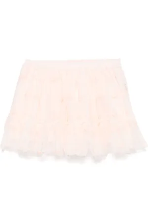 Stella McCartney Heart-embroidered skirt