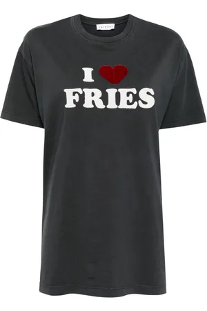 JOSHUA SANDERS Fries-appliqué t-shirt