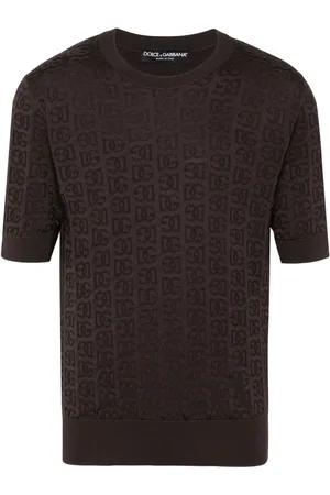 Dolce & Gabbana DG-logo silk sweater