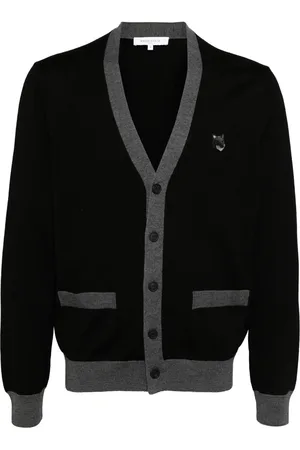 Maison Kitsuné Bold Fox Head Patch cardigan