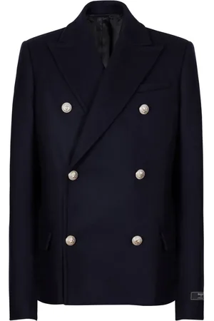 Balmain Double-breasted coat