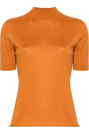 Twin-Set Mock-neck knitted top