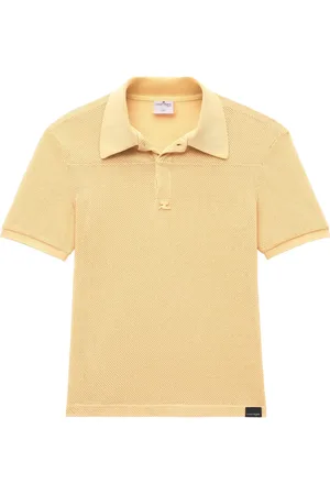 Courrèges Logo-patch polo shirt
