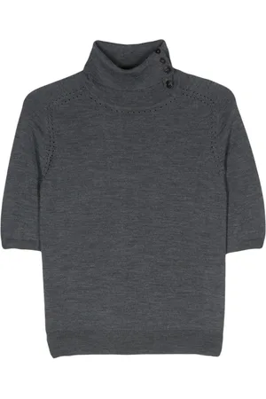 Liu Jo Wool roll-neck knitted top