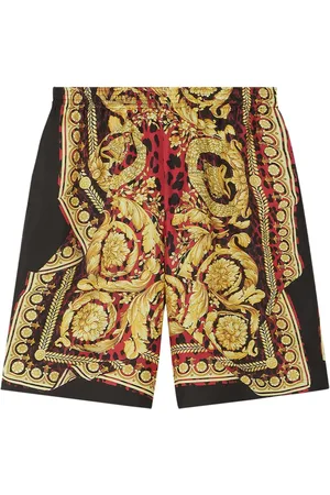 VERSACE Wild Barocco silk shorts