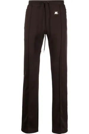 Courrèges Logo-appliqu?? trousers