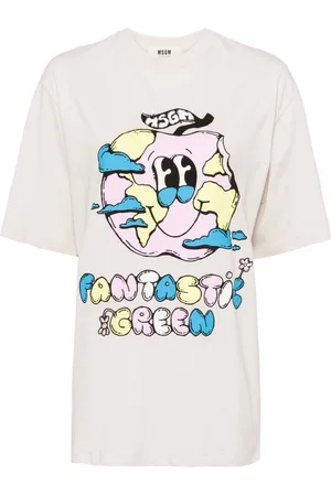 Msgm X Burro Studio graphic-print T-shirt