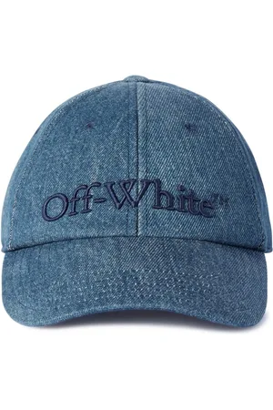 OFF-WHITE Embroidered denim cap