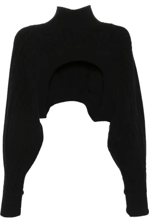 Simone Rocha Cable knitted jumper