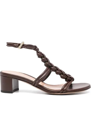 Gianvito Rossi 55mm braided sandals