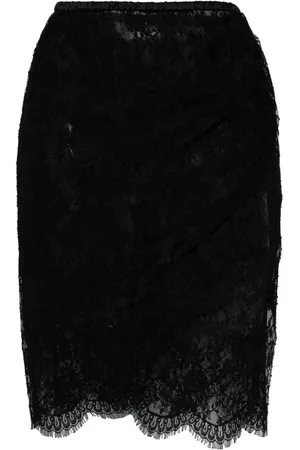 Saint Laurent Lace mini skirt