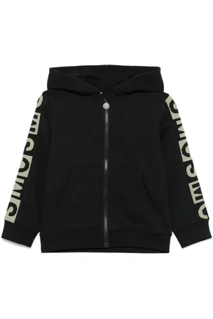 Stella McCartney Logo-jacquard zip-up hoodie