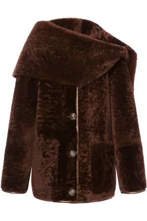 Alberta Ferretti Sheepskin long coat
