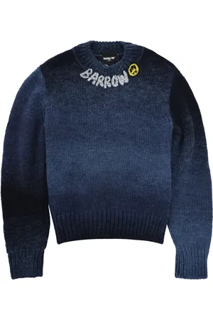 BARROW Logo embroidered sweater