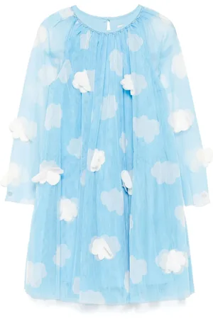 Stella McCartney Cloud-print dress
