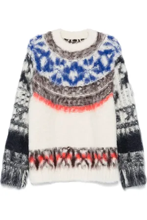 SACAI Brushed-effect sweater