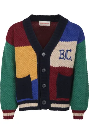 Bobo Choses Colour-block cardigan