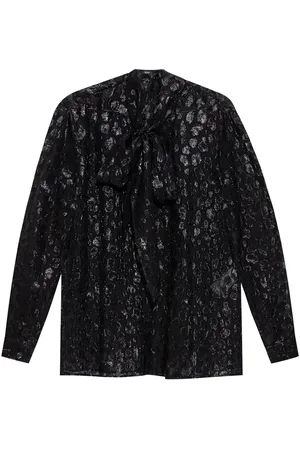 VERSACE Animal-print blouse