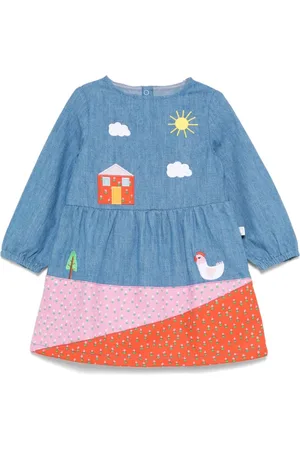 Stella McCartney Farmyard-appliqué dress